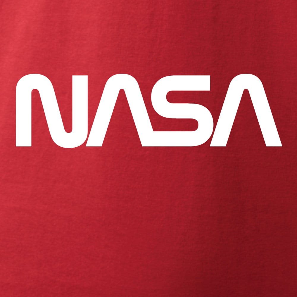 Triko s logem NASA ČERVENÉ vel. L
