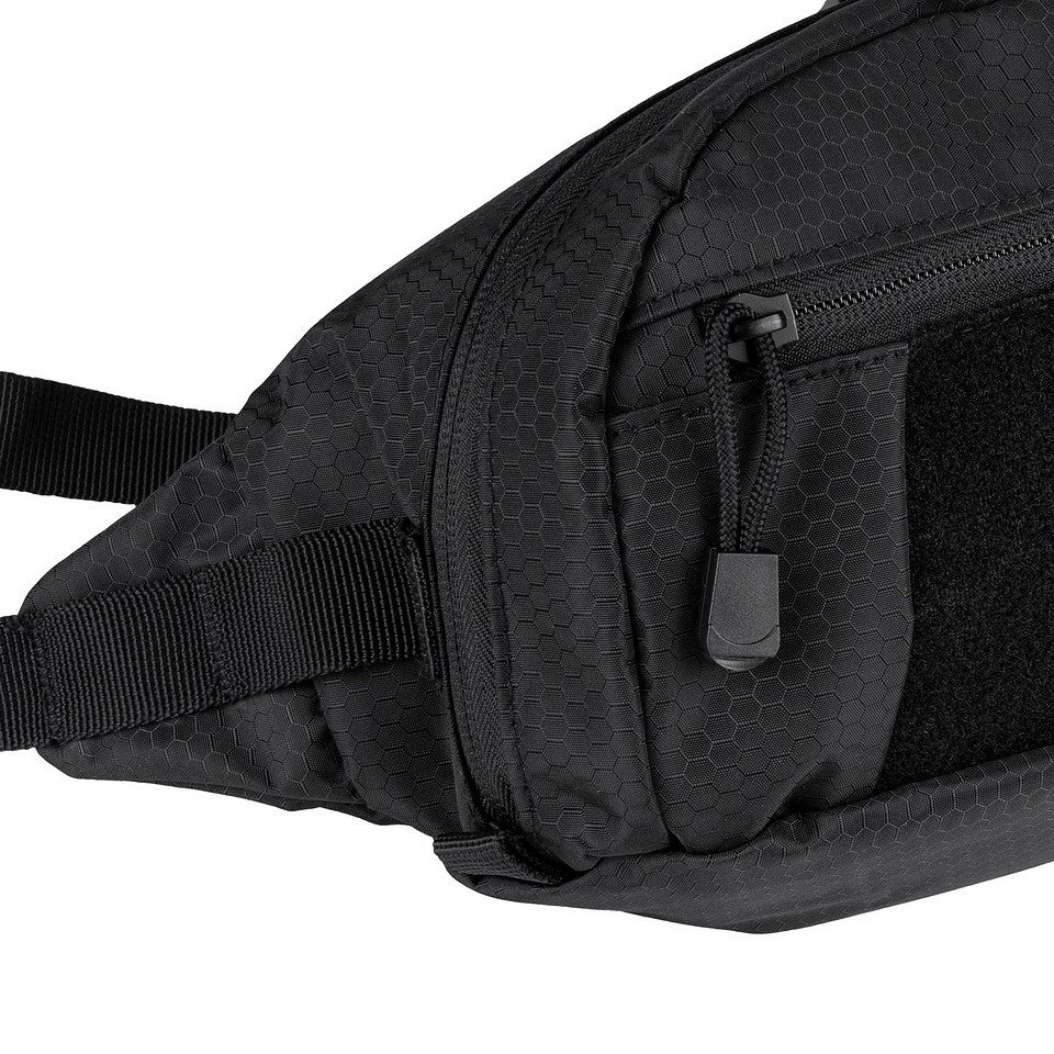 Ledvinka HEXAGON FANNY s velcro ČERNÁ