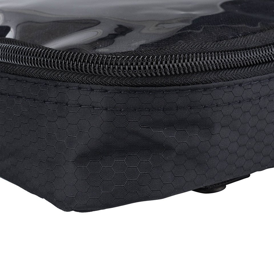 Pouzdro HEXAGON ORGANIZER průhledné ČERNÉ