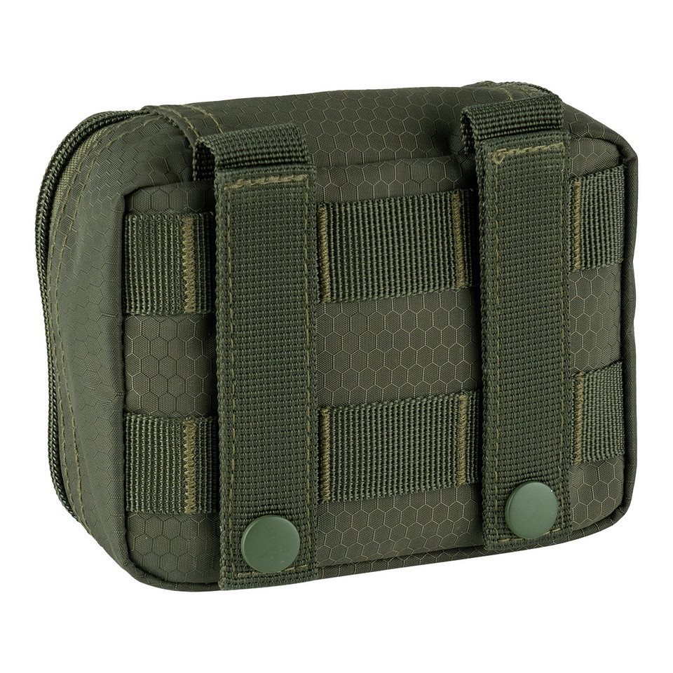 Pouzdro HEXAGON ORGANIZER průhledné malé ZELENÉ