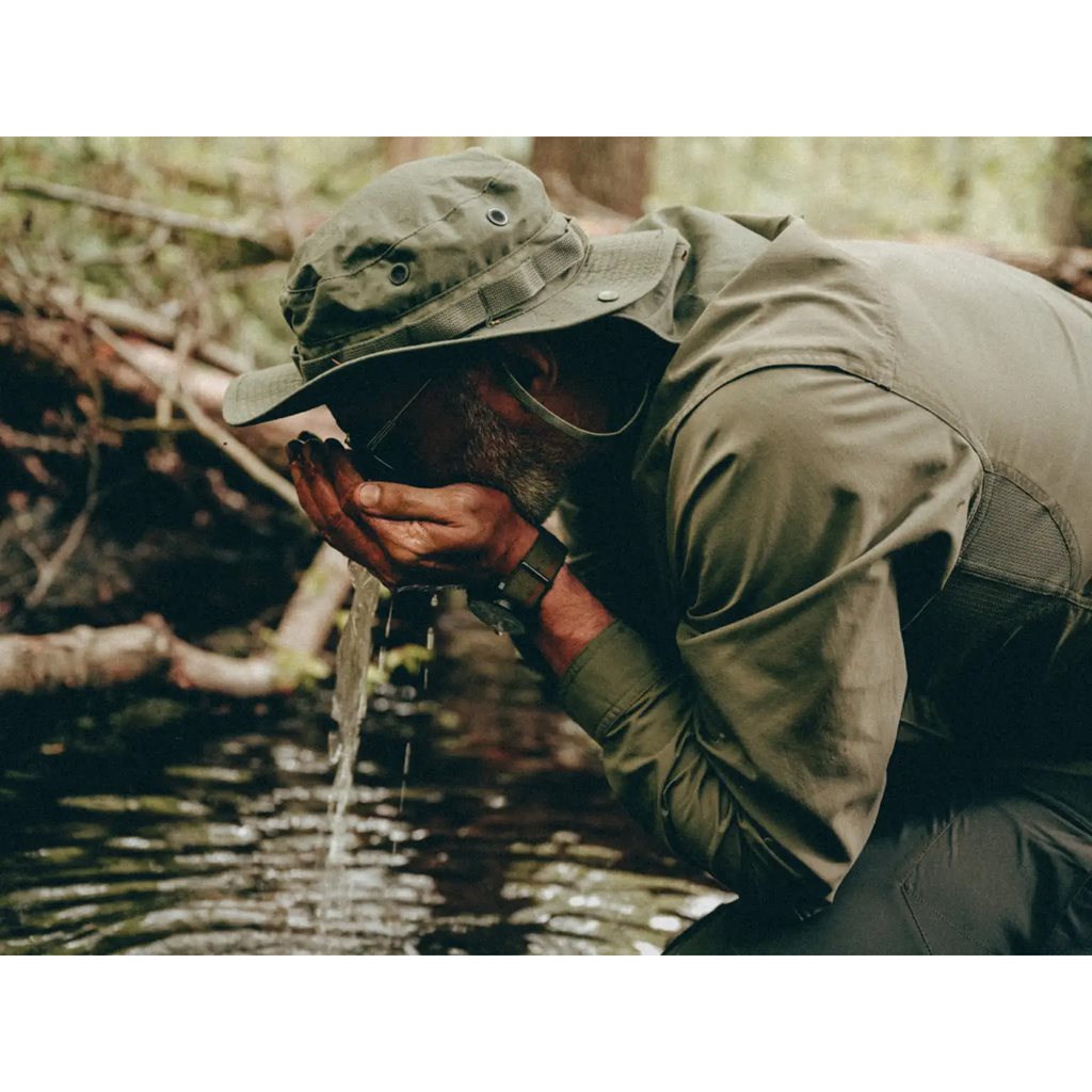 Košile CANOPY JUNGLE dlouhý rukáv OLIVE GREEN vel. L