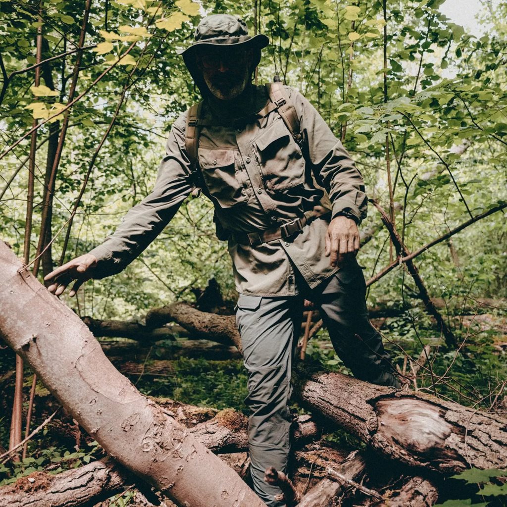Košile CANOPY JUNGLE dlouhý rukáv OLIVE GREEN vel. L