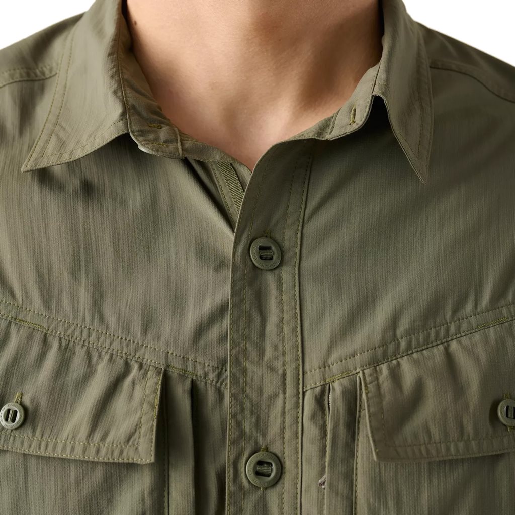 Košile CANOPY JUNGLE dlouhý rukáv OLIVE GREEN vel. XS