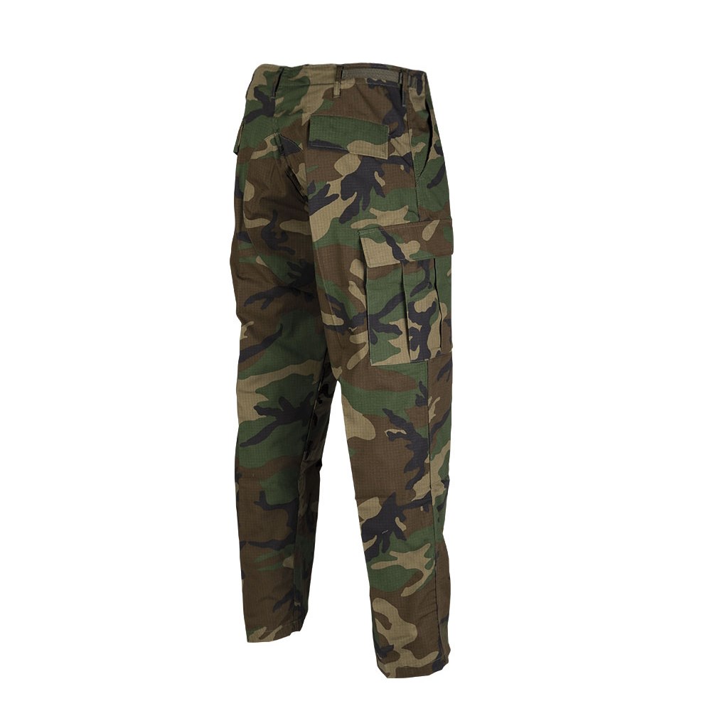 Kalhoty US BDU polní rip-stop WOODLAND vel. 3XL