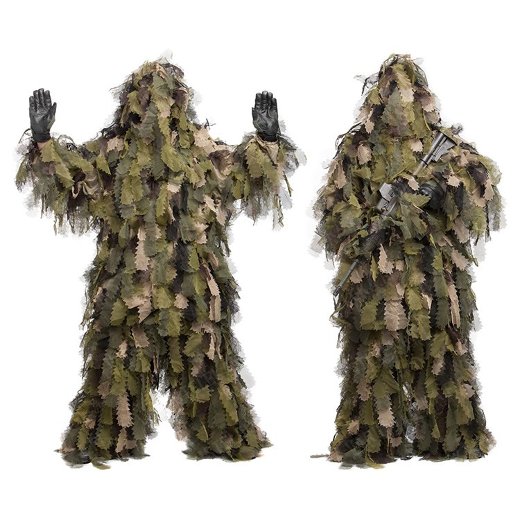 Převlek maskovací GHILLIE SUIT OAK LEAF 3D WOODLAND vel. XL-XXL