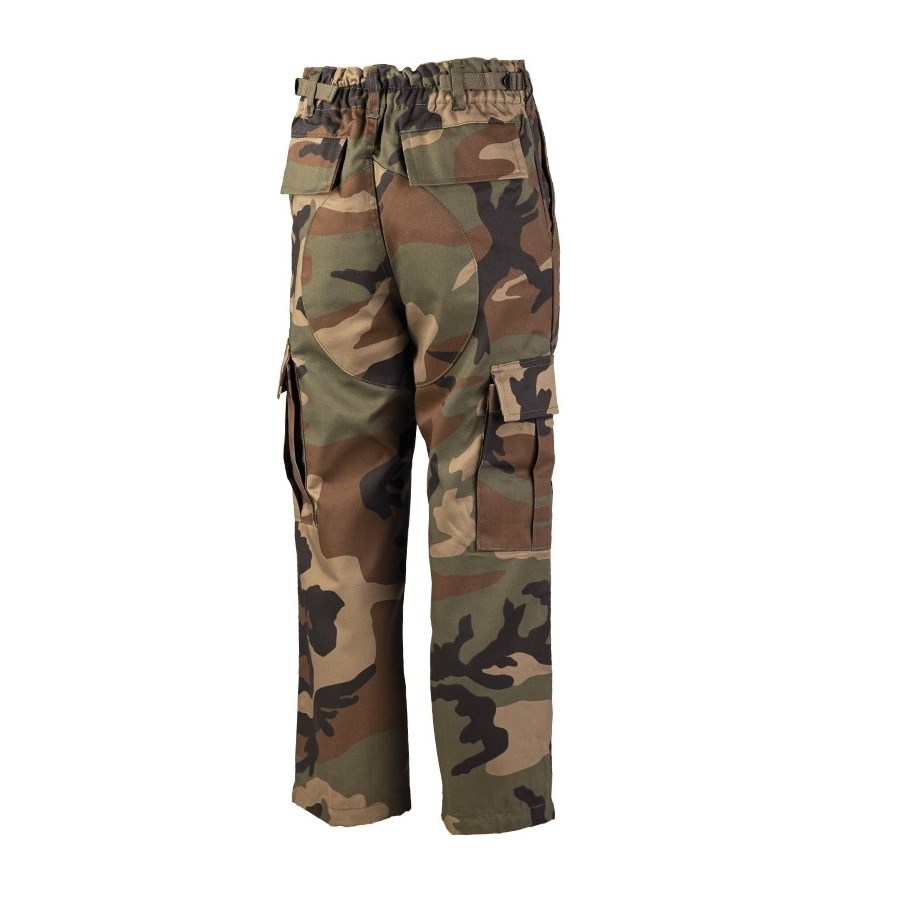 Kalhoty dětské US BDU WOODLAND vel. L