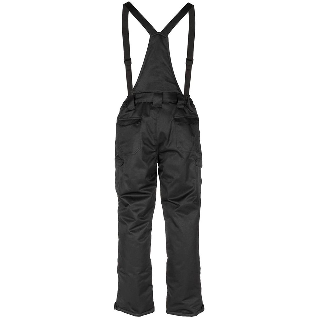 Kalhoty POLAR zateplené s membránou ČERNÉ vel. L