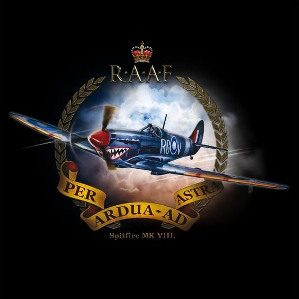 Triko dámské SPITFIRE MK.VIII ČERNÉ vel. XXL
