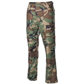 Kalhoty US střih BDU prošité WOODLAND vel. XXL