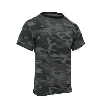 Triko Midnight BLACK CAMO vel. M