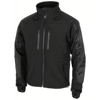 Bunda softshell PROTECT ČERNÁ vel. L