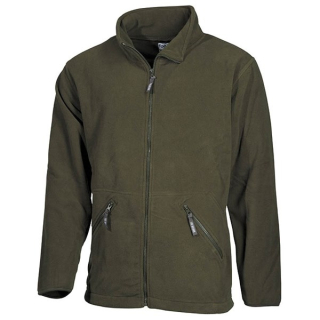 Mikina fleece ARBER ZELENÁ vel. S