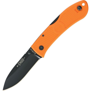 Nůž zavírací DOZIER HUNTER hladká čepel ČERNO/ORANŽOVÝ