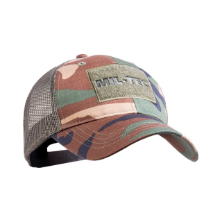 Čepice baseball TRUCKER se síťkou WOODLAND