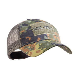 Čepice baseball TRUCKER se síťkou FLECKTARN
