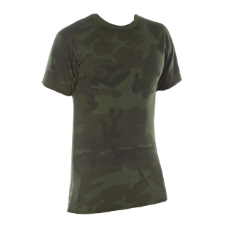 Triko prodloužené funkční Dry Moisture Wicking MIDNIGHT WOODLAND CAMO vel. M