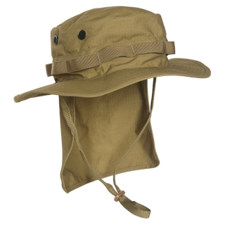 Klobouk JUNGLE s límcem rip-stop COYOTE vel. M