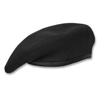 Baret vlněný BW CDO ČERNÝ vel. 57