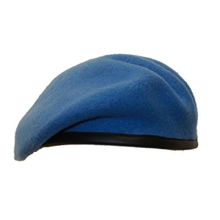 Baret vlněný BW CDO MODRÝ vel. 57