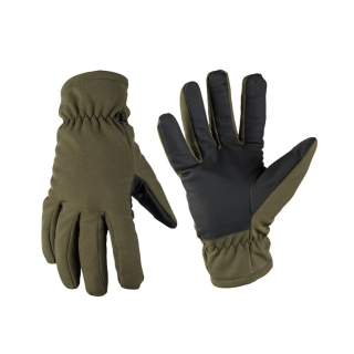 Rukavice SOFTSHELL THINSULATE™ ZELENÉ vel. S