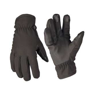 Rukavice SOFTSHELL THINSULATE™ ČERNÉ vel. L