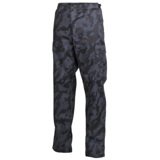 Kalhoty US střih BDU NIGHT CAMO