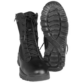 Boty TACTICAL s dvěma YKK zipy ČERNÉ vel.US vel. US 10