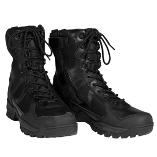 Boty PATROL se zipem ČERNÉ vel. US 13