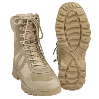 Boty PATROL se zipem COYOTE BROWN vel. US 10