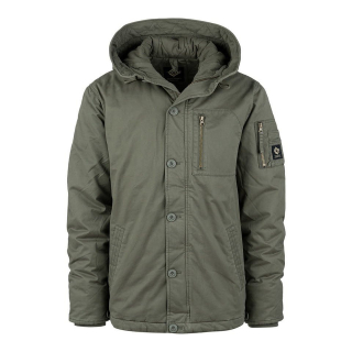 Bunda parka COMMANDER ARMY ZELENÁ vel. L
