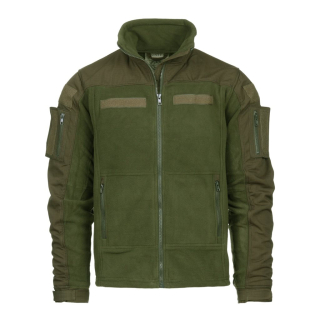 Bunda COMBAT FLEECE ZELENÁ vel. L