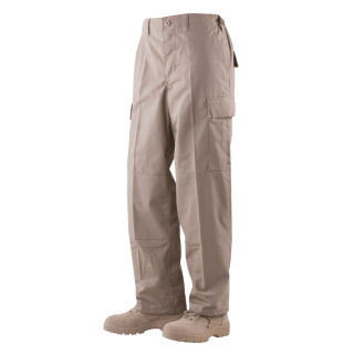 Kalhoty BDU P/C rip-stop KHAKI vel. XL-R