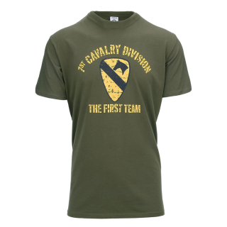 Triko 1st CAVALRY DIVISION ZELENÉ vel. XXL