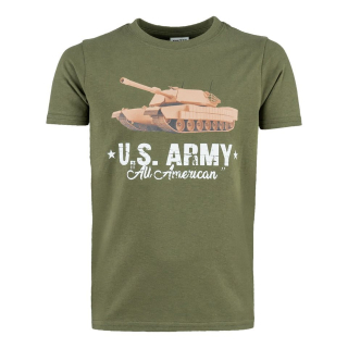 Triko dětské U.S. ARMY TANK krátký rukáv vel. 146-152