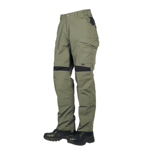 Kalhoty 24-7 SERIES® PRO FLEX rip-stop ZELENÉ/ČERNÉ vel. 48-37