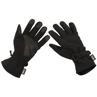 Rukavice SOFTSHELL ČERNÉ vel. L