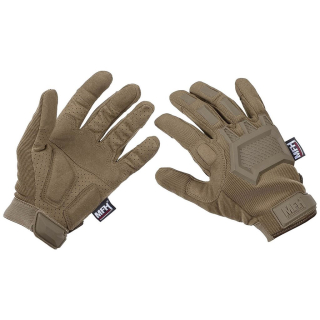 Rukavice taktické ACTION COYOTE TAN vel. L