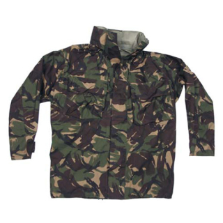 Bunda britská GORETEX DPM s kapucí v límci použitá vel. 170/096
