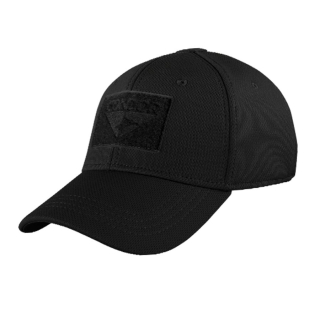 Čepice taktická FLEX polyester ČERNÁ vel. S-M