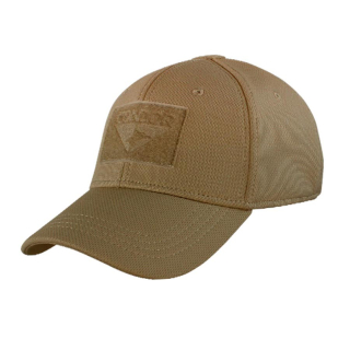 Čepice taktická FLEX polyester HNĚDÁ vel. L-XL