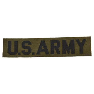 Nášivka "US ARMY" textil ZELENÁ