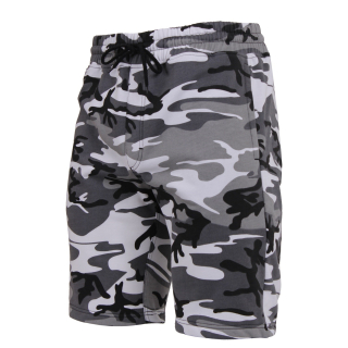 Kraťasy teplákové CITY CAMO vel. 3XL