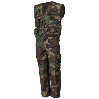 Komplet dětský vesta+kalhoty WOODLAND vel. M