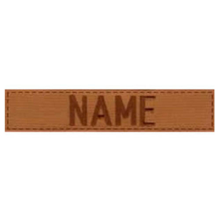 Nášivka jmenovka "NAME" 12,5 cm VELCRO COYOTE