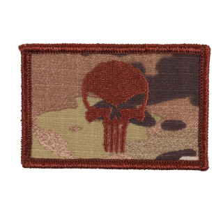 Nášivka LEBKA PUNISHER velcro MULTICAM®