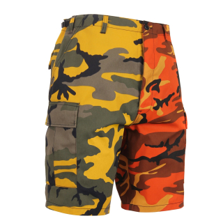 Kraťasy dvoubarevné BDU YELLOW/ORANGE CAMO vel. S