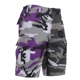 Kraťasy dvoubarevné BDU VIOLET/CITY CAMO vel. S