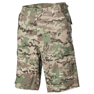 Kraťasy US střih BDU rip-stop OPERATION CAMO vel. M