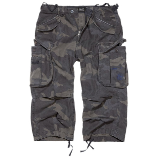 Kraťasy 3/4 INDUSTRY vintage DARK CAMO vel. XXL