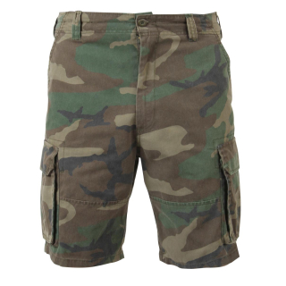 Kraťasy VINTAGE PARATROOPER WOODLAND vel. XXL